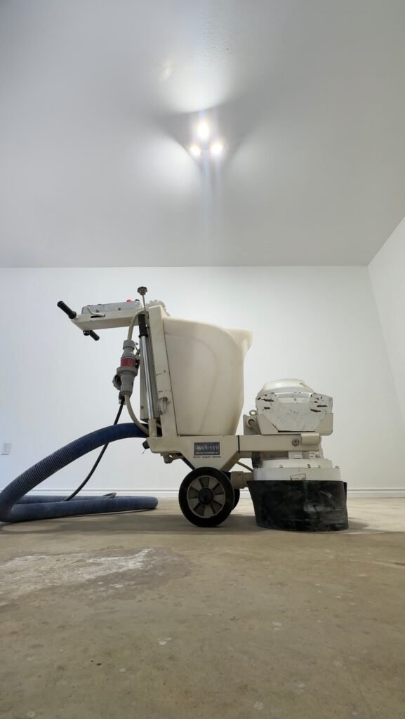 Epoxy Flooring Prep Polyaspartic Garage Flooring